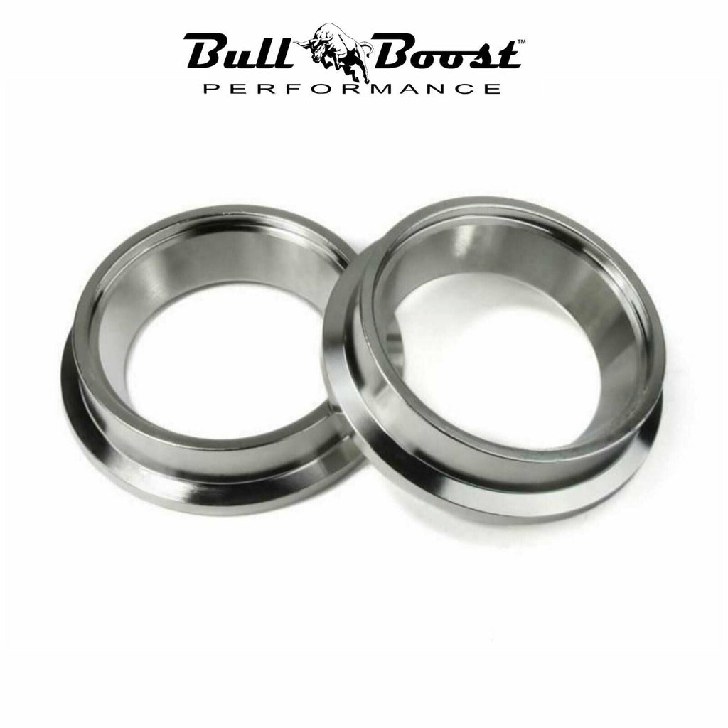 44mm Wastegate Flange Set TiAL MV-R MVR Inlet + Outlet Vband Insert Clamp Ring - Bull Boost Performance