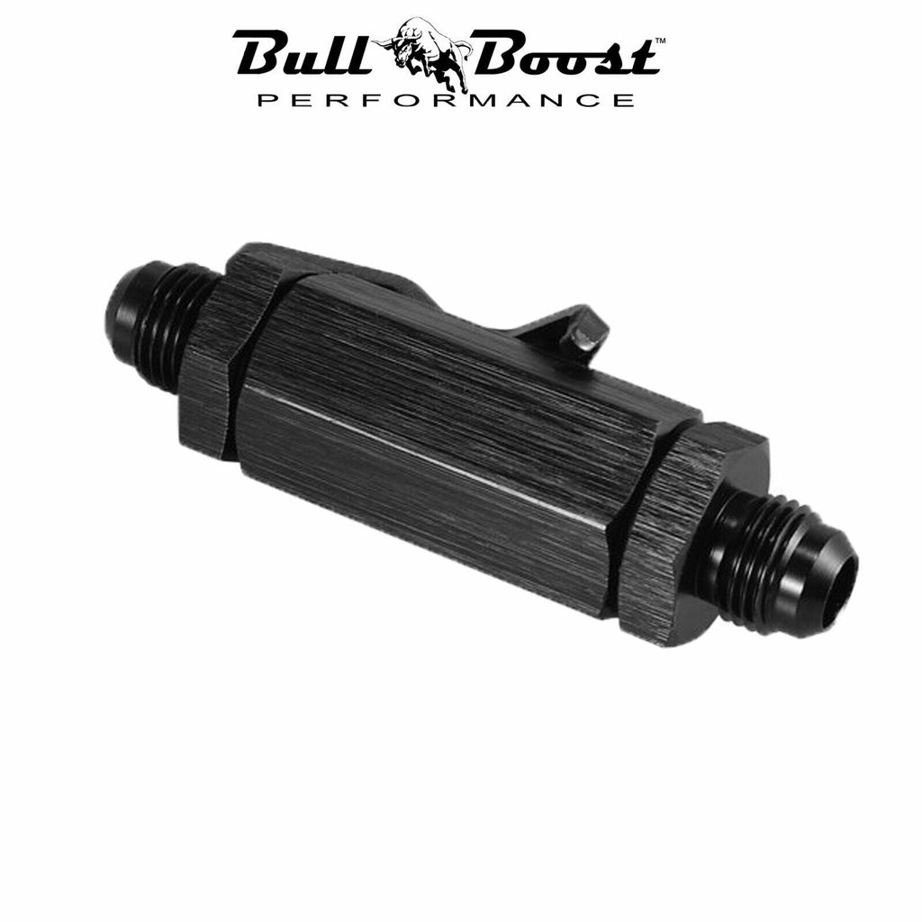 Billet AN6 Shut Off Valve Fuel Shut Cut Off Valve W/ Cable Lever For Fuel Oil US - Bull Boost Performance