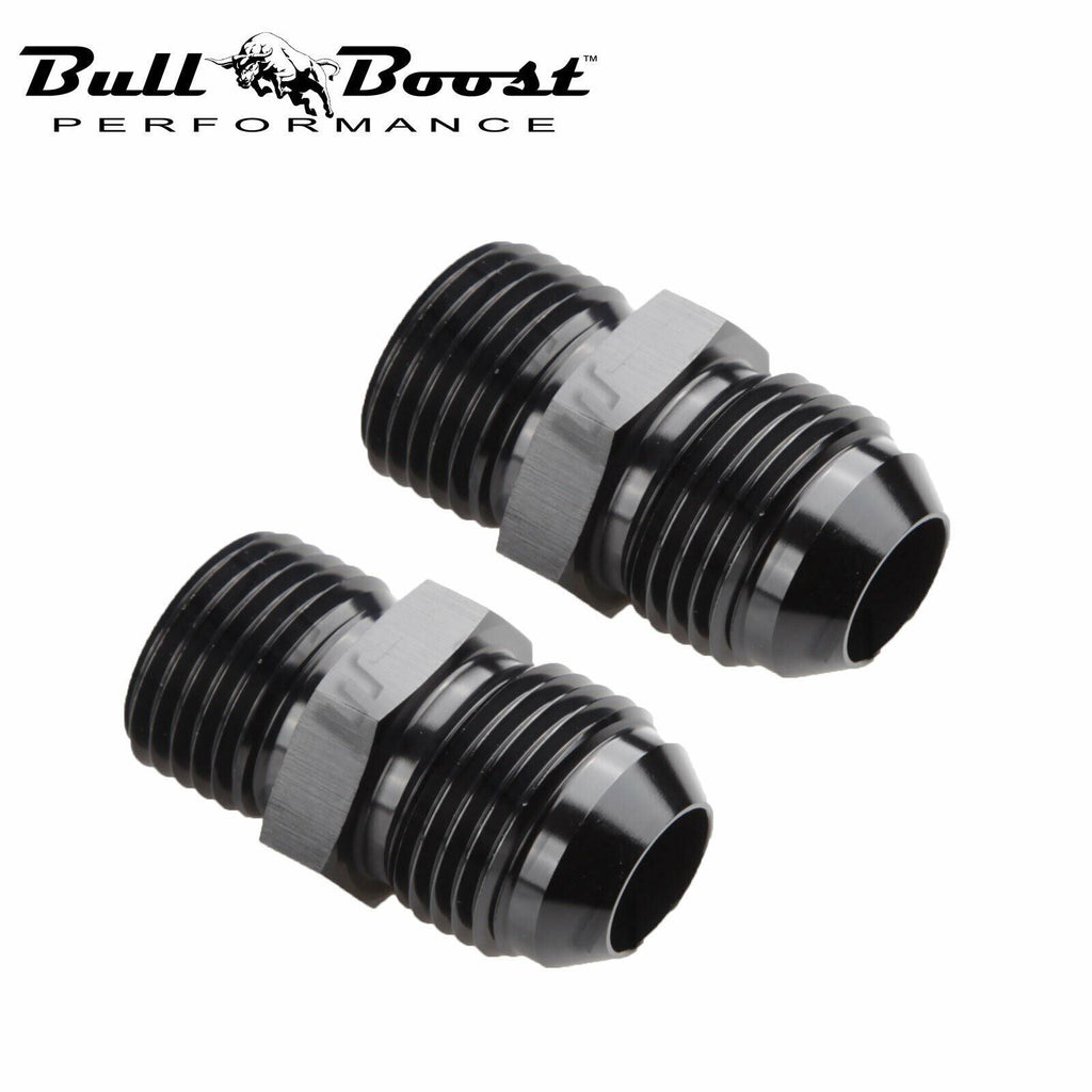 Oil Catch Can AN10 Barb Fittings Fits 2 Port Oil Catch Cans -AN10 x M16*1.5 - Bull Boost Performance