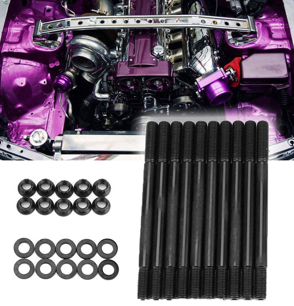 Performance Cylinder Head Stud Kit For ARP Toyota Supra 3.0L 2JZ-GE 2JZ-GTE 2JZ 203-4205 - Bull Boost Performance