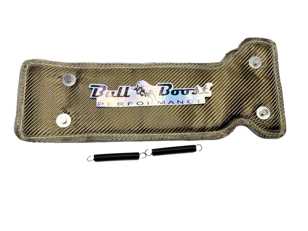 Thermal Turbo Blanket Heat Shield 02-14 Subaru WRX & 04-18 STi W- Springs TD VF - Bull Boost Performance