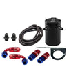 AN10 Motor Oil Catch Can 5ft Hose Kit Universal -AN10 - Bull Boost Performance