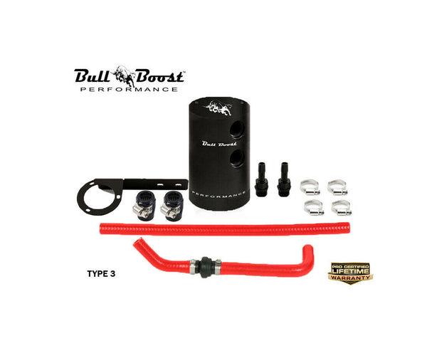 2018-2021 Honda Accord 2.0T Baffled Oil Catch Can System Kit - Bull Boost Performance