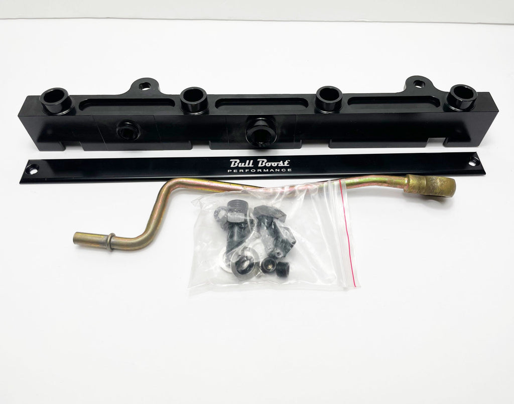 K-Series Billet Aluminum High Flow Fuel Rail K20 K24 2.0-2.4L RSX SI Civic KSwap - Bull Boost Performance