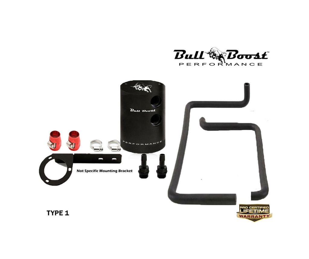 2015-2021 Dodge Charger & 300C 6.4L Oil Catch Can Kit System - Bull Boost Performance