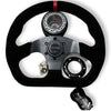 Suede Leather Steering Wheel + Hub Adapter Kit For Impreza WRX - Performance - Bull Boost Performance