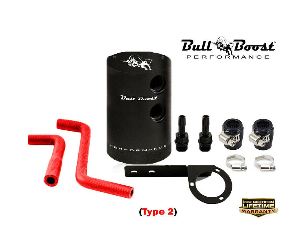 2016-2021 HONDA CIVIC 1.5 TURBO BAFFLED OIL CATCH CAN SYSTEM KIT - Bull Boost Performance