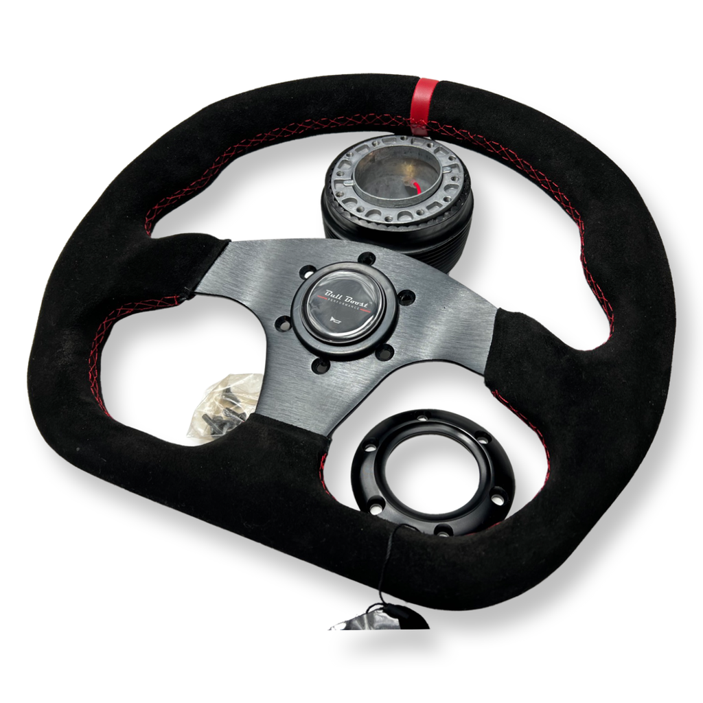 Steering Wheel + Hub Adapter Kit for Mitsubishi Lancer Galant - Bull Boost Performance