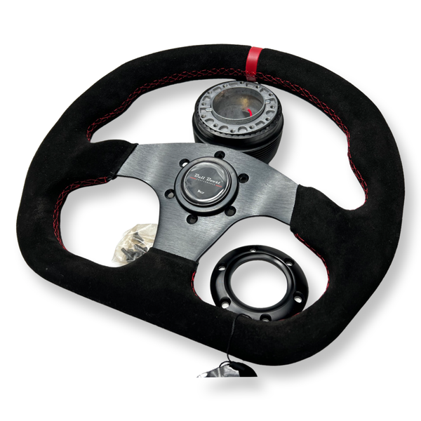 Steering Wheel + Hub Adapter Kit For Toyota Pickup, Corolla, 4Runner, MR2, Camry - Bull Boost Performance