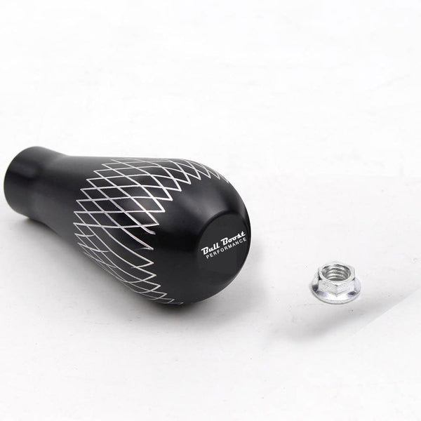 Billet Tear Drop Weighted Shift Knob 195 Grams M10 x 1.5 Aluminum EG EK - Bull Boost Performance