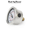 Fuel Pressure Regulator Gauge 0-160 Psi Bar Liquid Fill Chrome Fuel Oil Rail - Bull Boost Performance