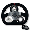 Suede Steering Wheel + Short Hub Adapter Kit For 02-07 Impreza WRX STI Legacy - Bull Boost Performance