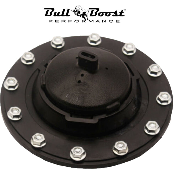 Performance Universal Fuel Cell Gas Tank Filler Cap Twist filler Plate Fittings - Bull Boost Performance