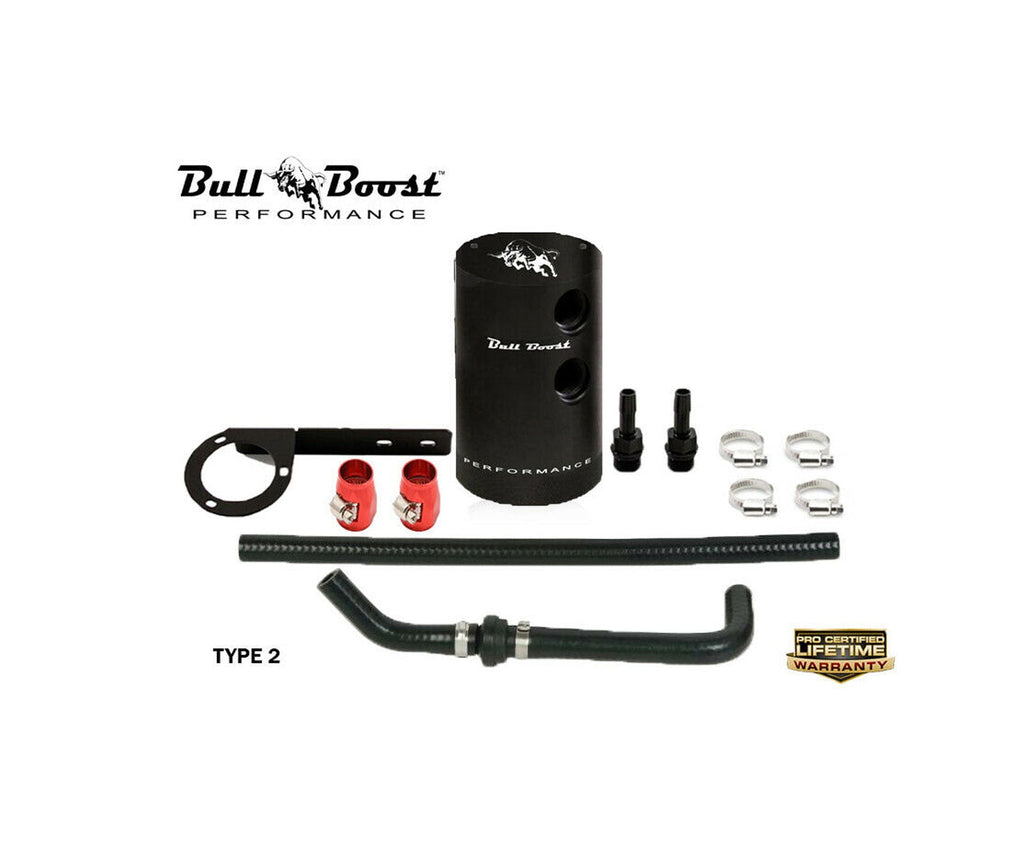 2018-2021 Honda Accord 2.0T Baffled Oil Catch Can System Kit - Bull Boost Performance