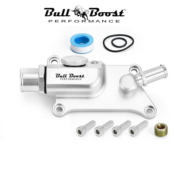 Upper Coolant Housing With Straight Inlet For Honda Acura K20 Z3 K24 K Series - Bull Boost Performance