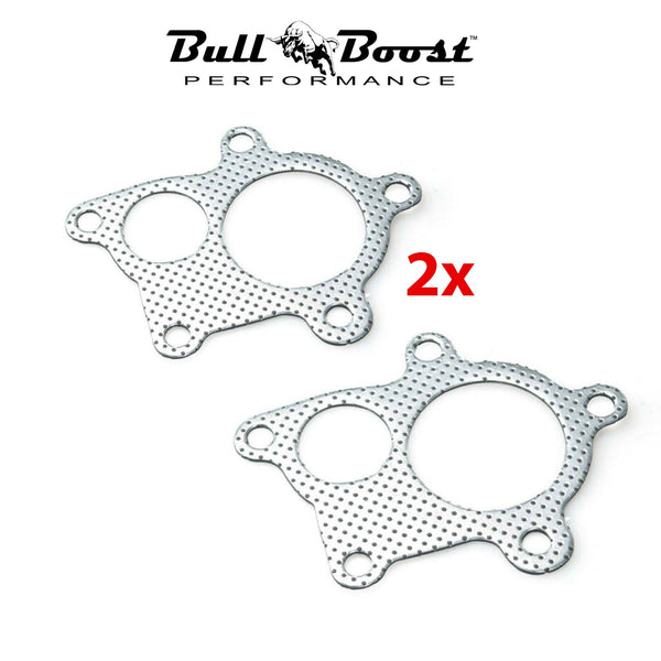 2 x T3 T4 5 Bolt Graphite Downpipe Gasket Turbo Manifold For Garrett Universal - Bull Boost Performance