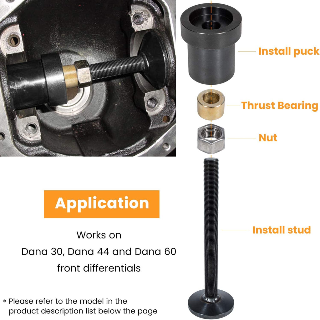 Inner Axle Side Seal Installation Tool For Dana 30/44/60 Axles Front Differentials - Bull Boost Performance