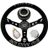 Short Hub Adapter + Suede Steering Wheel For 02-06 Mini Cooper E90 - Bull Boost Performance