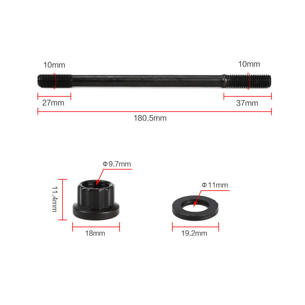 Head Studs Stud 208-4303 For Honda Acura GSR B18C B18C1 DOHC VTEC B18 B20 ARP - Bull Boost Performance