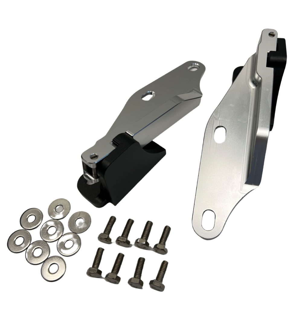 Billet Aluminum Quick Hood Hinge Release Latch For Honda Civic EG 92-95 EG6 - Bull Boost Performance