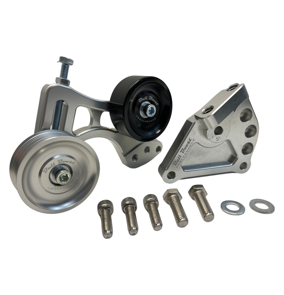 K Series Side Mount Pulley Kit K24 K24A2 For Honda Acura DC2 EG EK Si Civic CRV - Bull Boost Performance