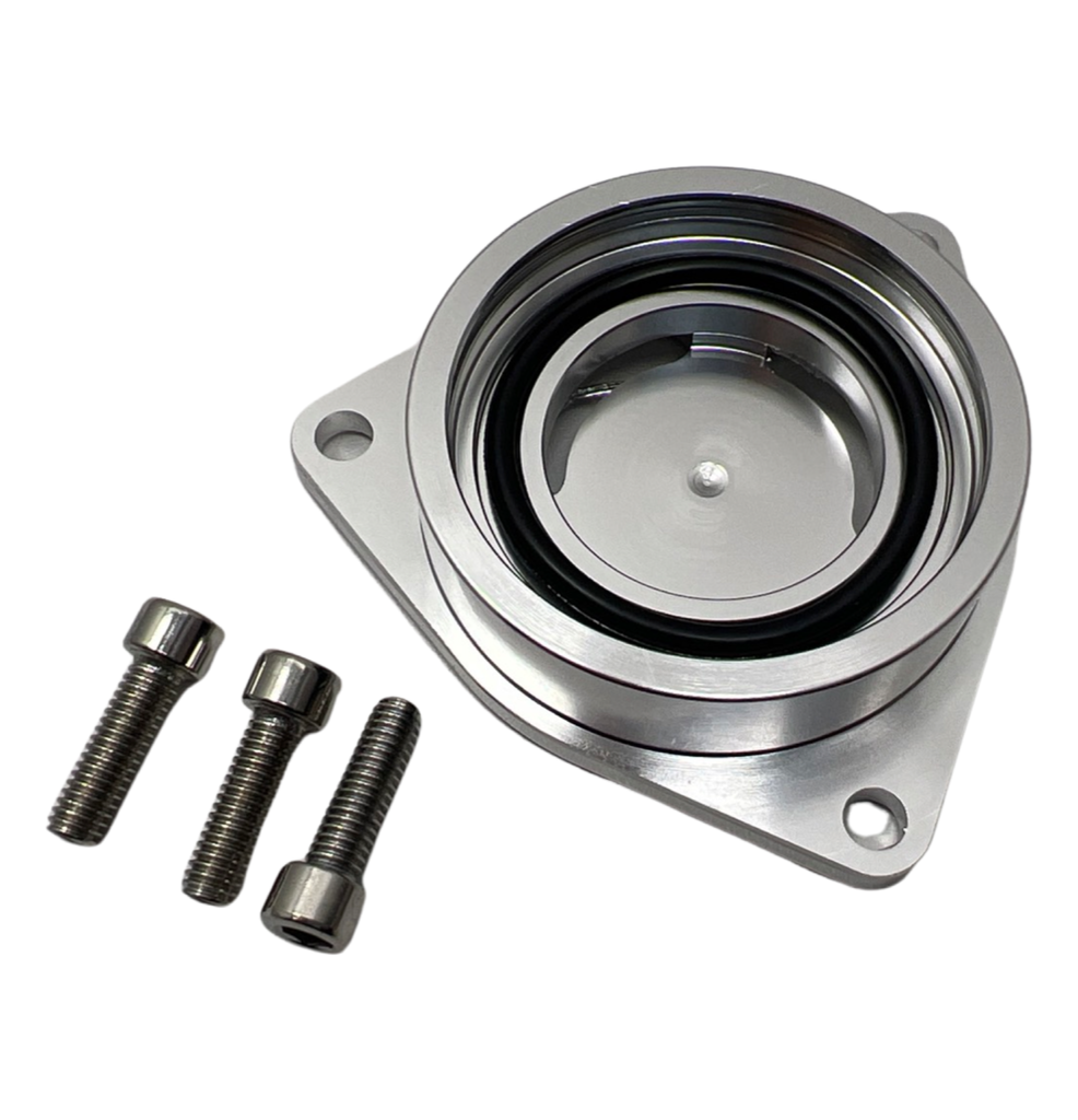 Billet Flange SSQV BOV Adapter Flange For HKS 10-14 Hyundai Genesis Coupe 2.0T - Bull Boost Performance