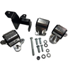 B-Series 2 Bolt Billet Motor Mount Swap Kit 96-00 Polyurethane B16 B18 B20 EK - Bull Boost Performance