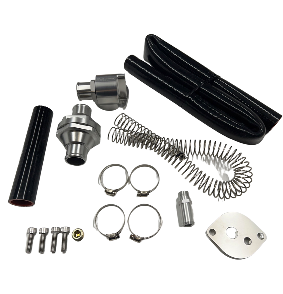 Performance Radiator Coolant Reroute Kit 1.6L Mazda Miata MX5 - Bull Boost Performance