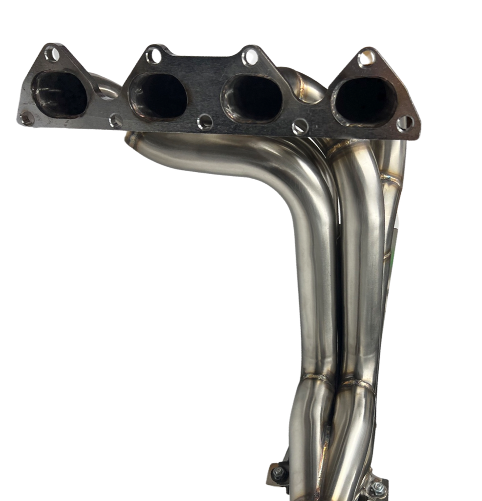 B Series Megaphone Header 4-1 Collector RF V2 B16 B18 B20 RMF Skid Plate Pipe - Bull Boost Performance