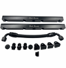 Z893 LS1 / LS6 -8AN high flow BLACK fuel rails w/ fittings & crossover hose for Corvette CTS Camaro - Bull Boost Performance