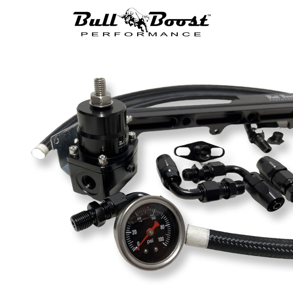 D Series Fuel Rail Civic SOHC Skunk2 Manifold FPR Gauge Line Hose D15 D16 D17 - Bull Boost Performance