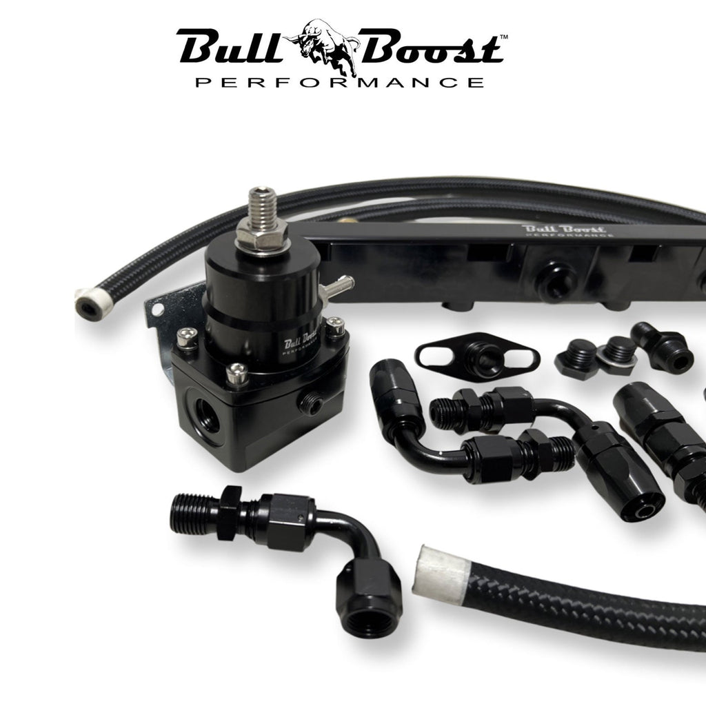 K Series Tucked K Swap Fuel Line System Kit K20 K24 DC2 EG EK Civic Acura AN6 - Bull Boost Performance