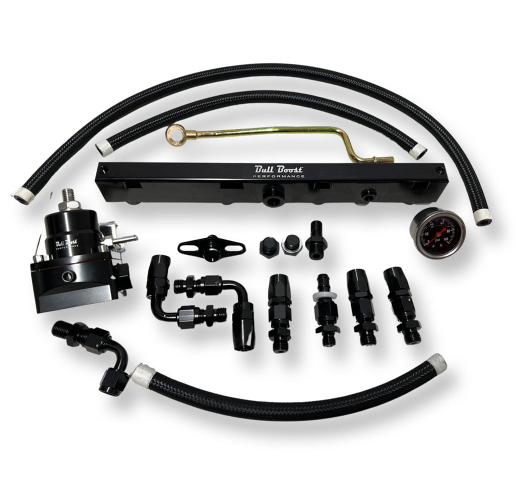 K Series Tucked K Swap Fuel Line System Kit K20 K24 DC2 EG EK Civic Acura AN6 - Bull Boost Performance