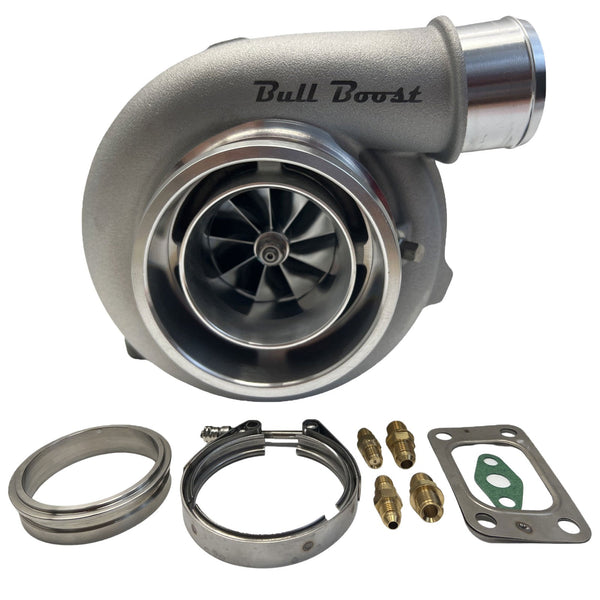 GEN 2 GTX30 GTX3076R Dual Ceramic Ball Bearing Turbo T3 0.82A/R Turbine Housing - Bull Boost Performance