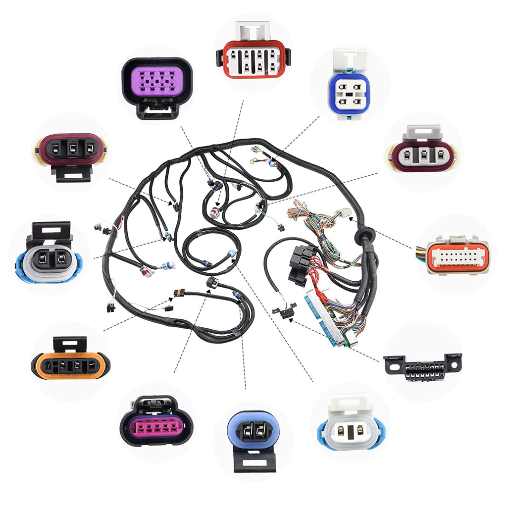 For 2003-2007 LS3 Standalone Wiring Harness T56 Or Non Electr LS 4.8 5.3 6.0 DBW - Bull Boost Performance